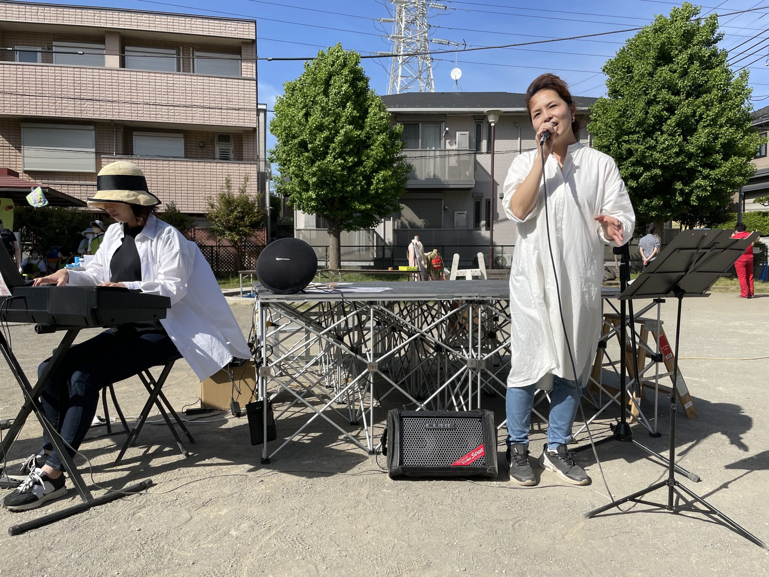 津田沼での親子コンサートの様子
