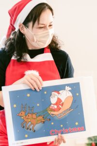 津田沼のリトミック教室のクリスマス