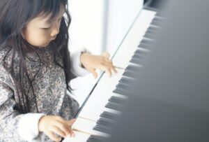 習志野市のピアノ教室のレッスンの様子