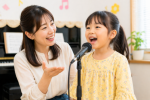 津田沼のボーカル教室の様子