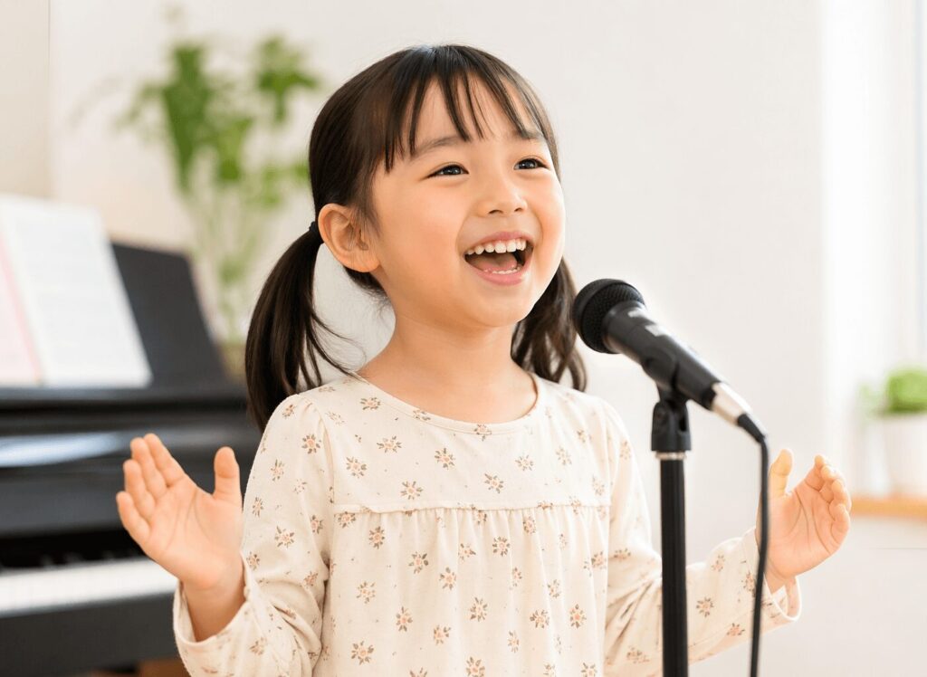 ボーカルレッスンの様子