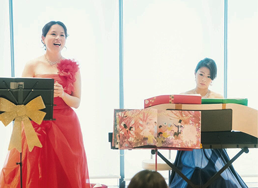 イベントで演奏する講師たち